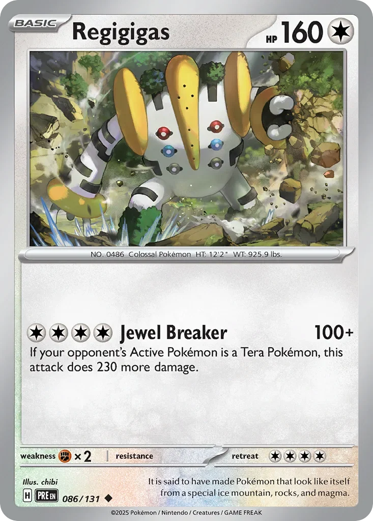 086/131 from Prismatic Evolutions Card List Uncommon Pokemon Card
