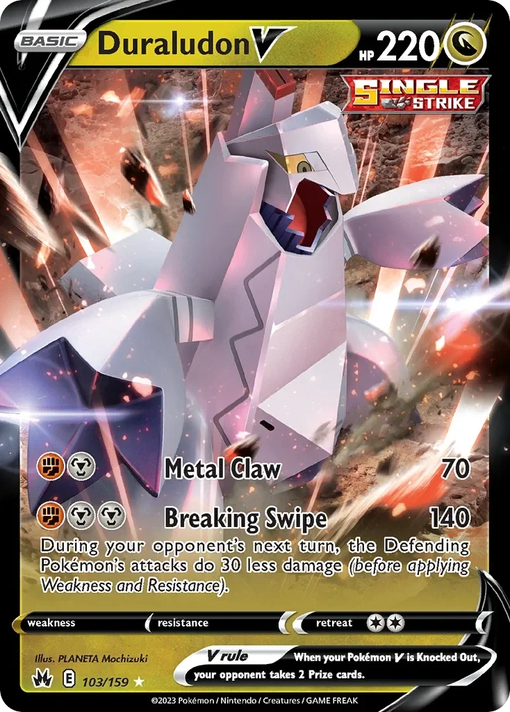 103/159 from Crown Zenith Ultra Rare Pokemon Card