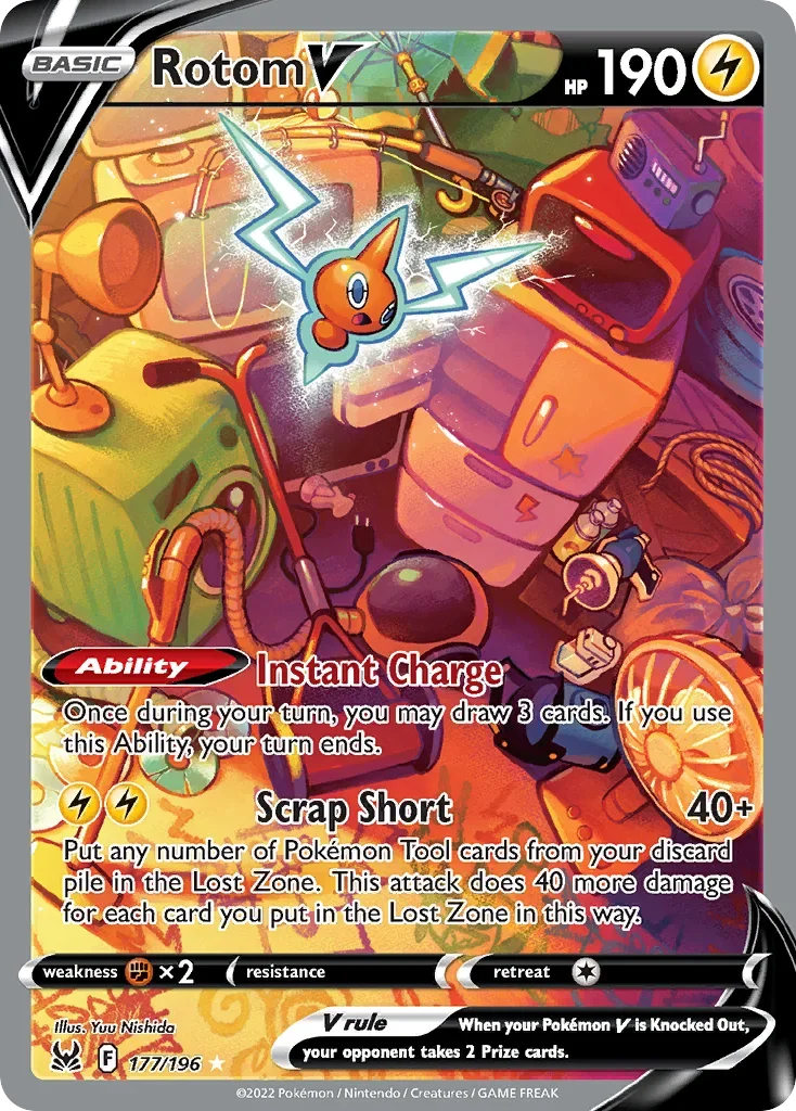 177/196 from Lost Origin Ultra Rare Pokemon Card