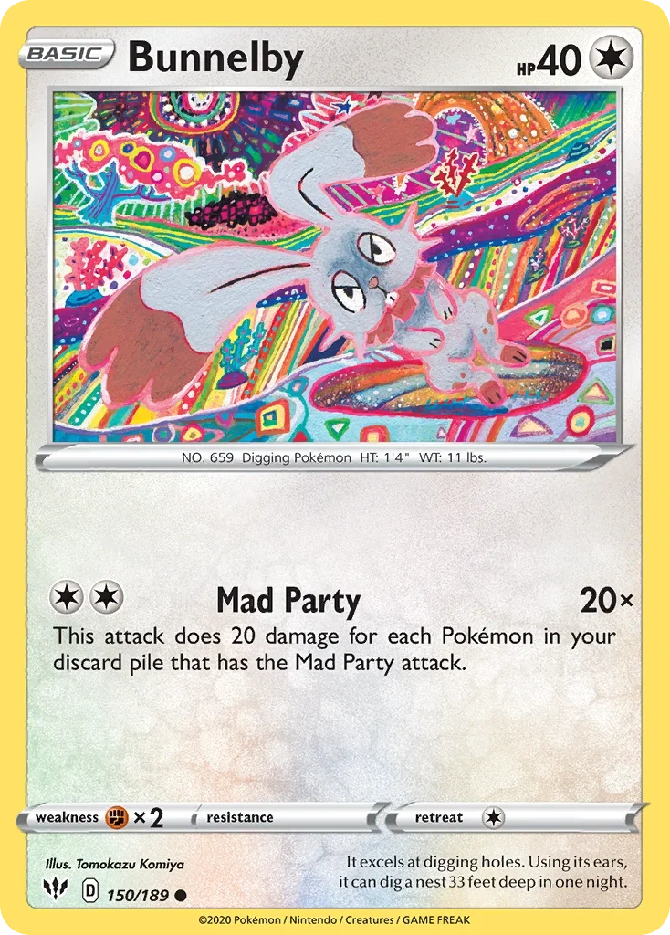 150/189 from Darkness Ablaze Common Pokemon Card
