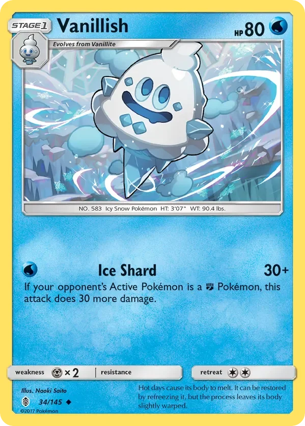34/145 from Guardians Rising Uncommon Pokemon Card