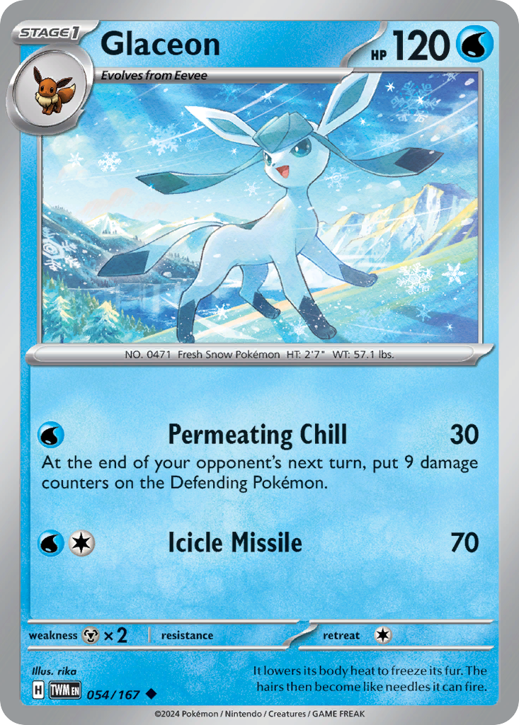 054/167 from Twilight Masquerade Card List Uncommon Pokemon Card