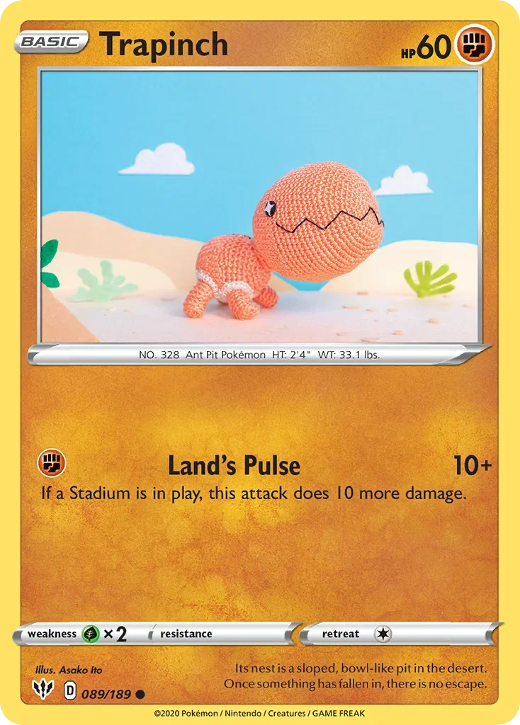 089/189 from Darkness Ablaze Common Pokemon Card