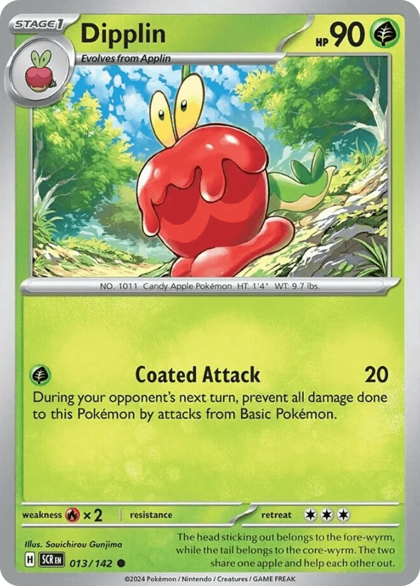 013/142 from Stellar Crown Card List Common Pokemon Card