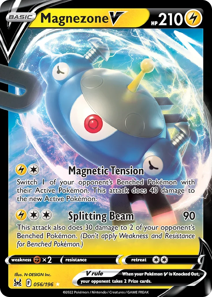 056/196 from Lost Origin Ultra Rare Pokemon Card