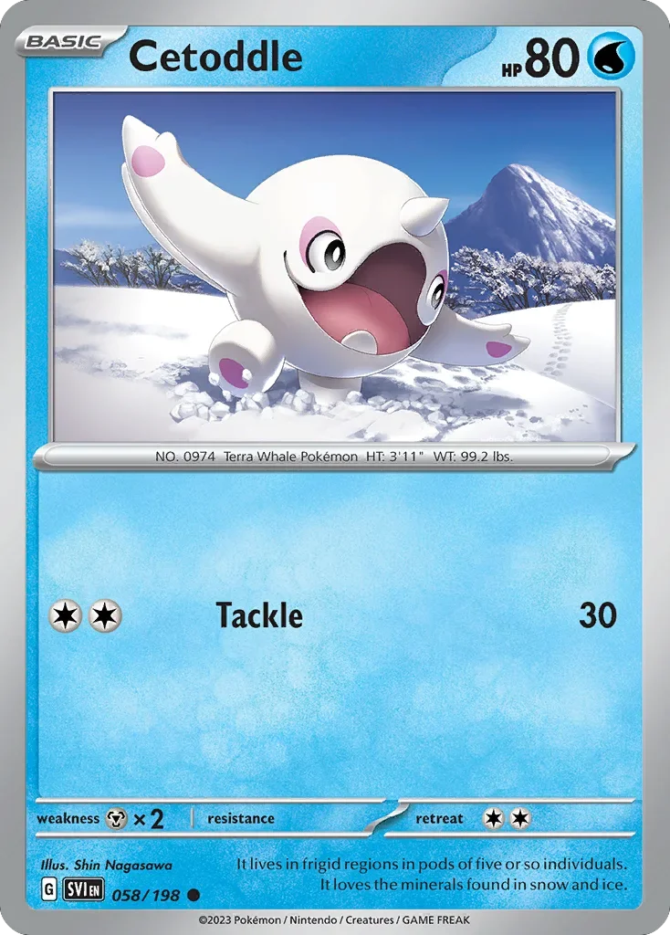 058/198 from Scarlet & Violet Common Pokemon Card