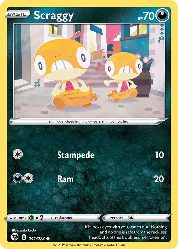 41/73 from Champion's Path Common Pokemon Card