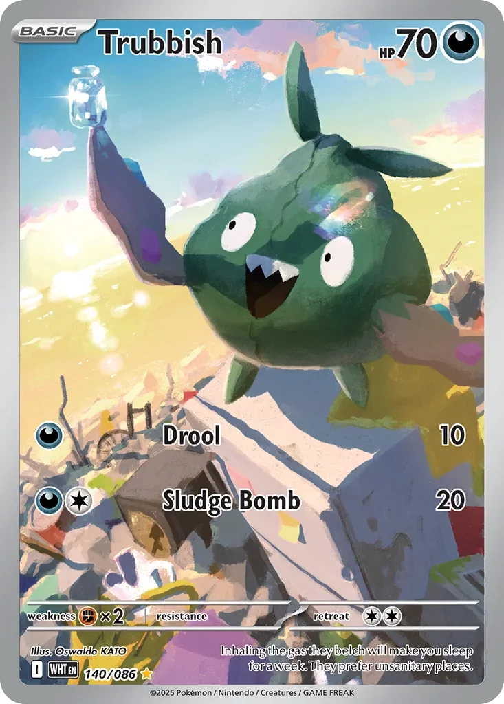 140/086 from White Flare Illustration Rare Pokemon Card