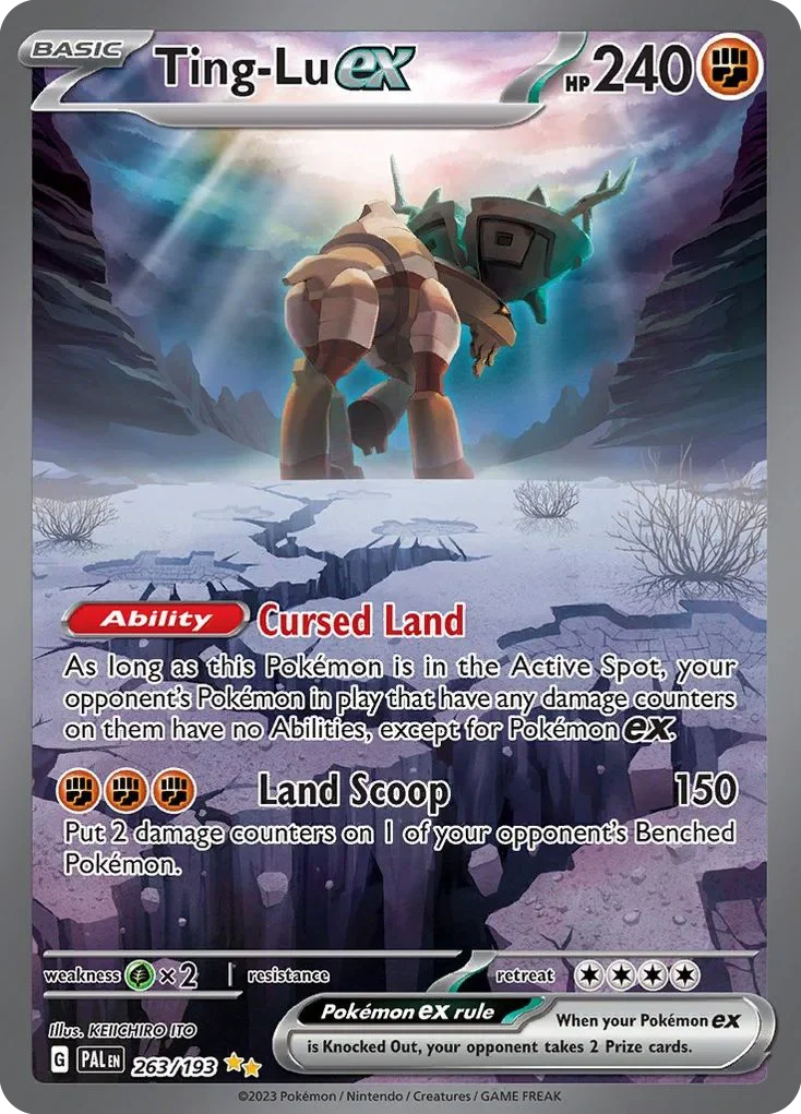 263/193 from Paldea Evolved Special Illustration Rare Pokemon Card