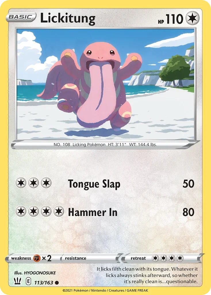 113/163 from Battle Styles Common Pokemon Card