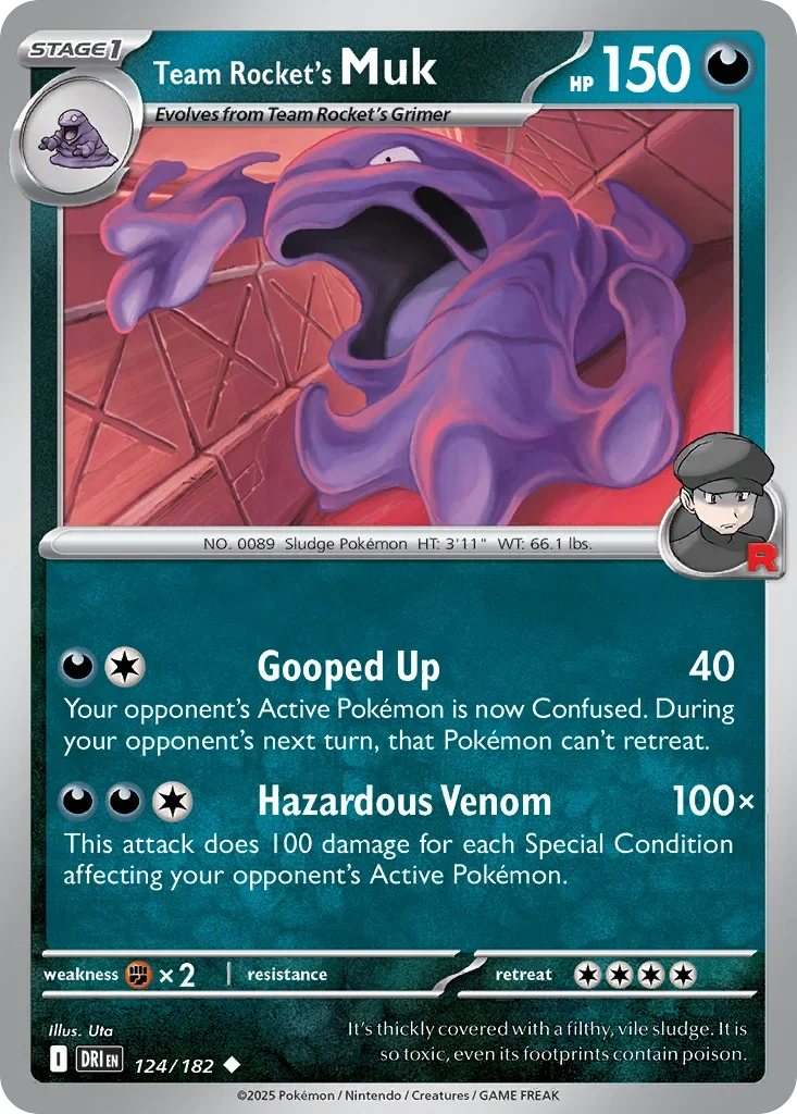 124/182 from Destined Rivals Uncommon Pokemon Card