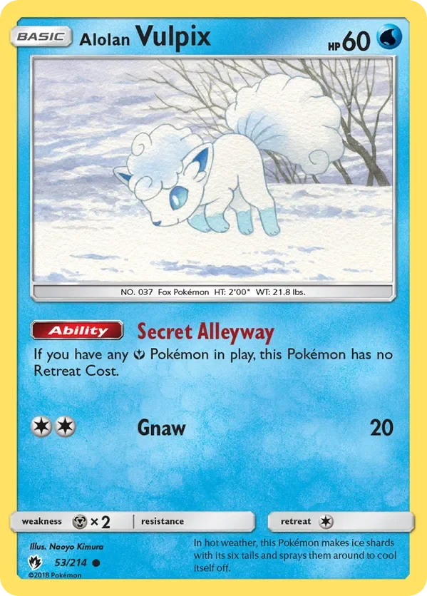 53/214 from Lost Thunder Common Pokemon Card