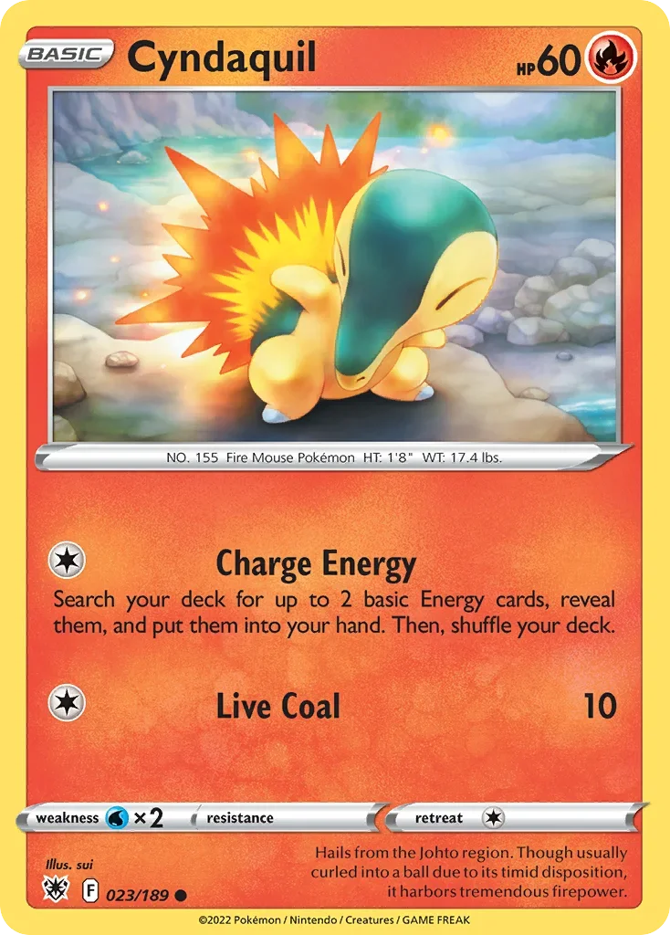023/189 from Astral Radiance Common Pokemon Card