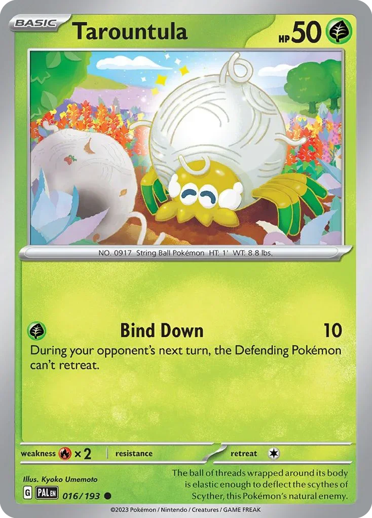 016/193 from Paldea Evolved Common Pokemon Card