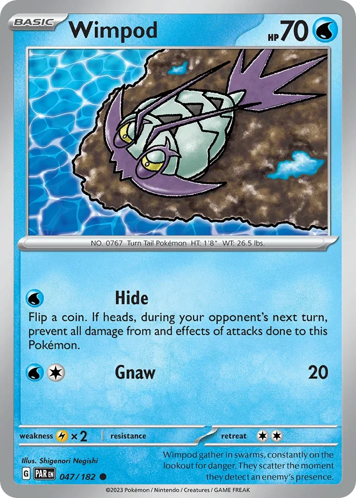 047/182 from Paradox Rift Common Pokemon Card