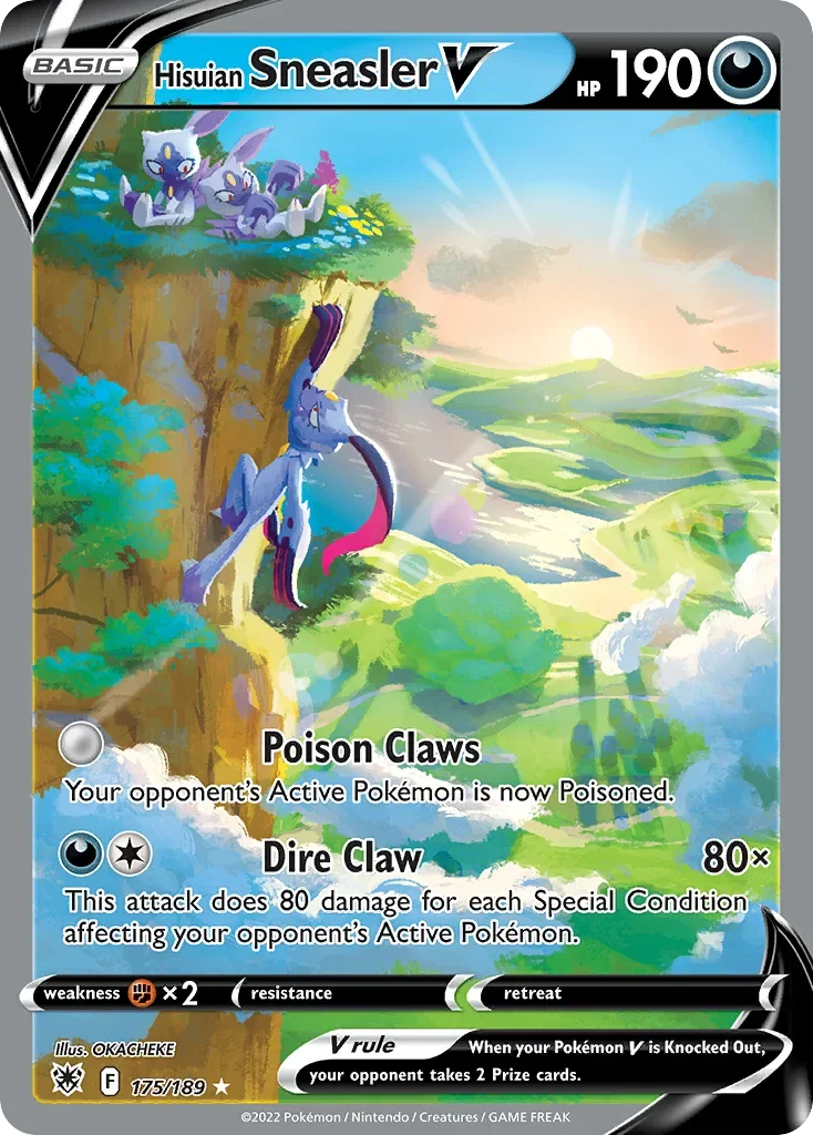 175/189 from Astral Radiance Alternate Art Pokemon Card
