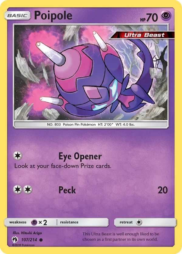 107/214 from Lost Thunder Common Pokemon Card