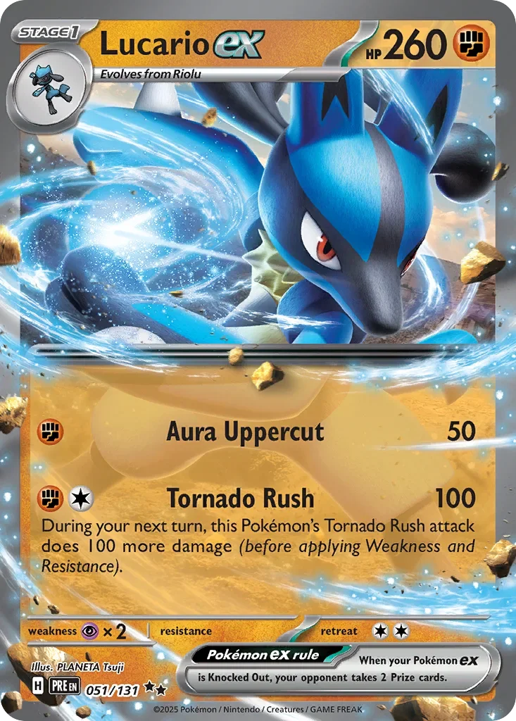 051/131 from Prismatic Evolutions Card List Double Rare Pokemon Card