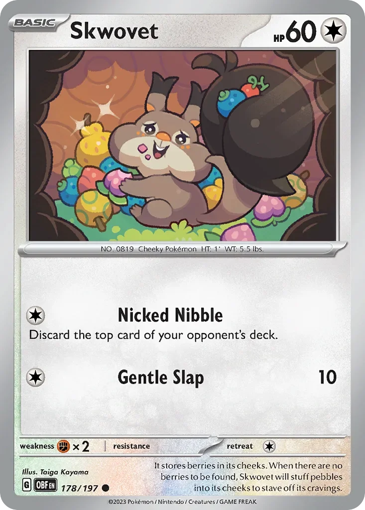 178/197 from Obsidian Flames Common Pokemon Card