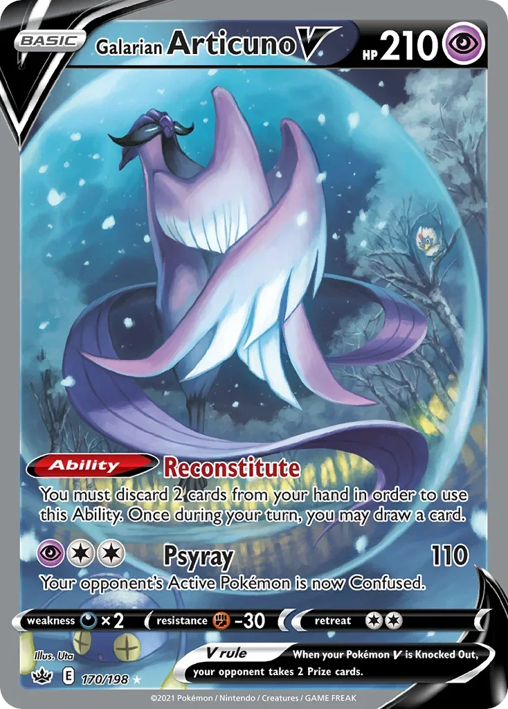 170/198 from Chilling Reign Alternate Art Pokemon Card