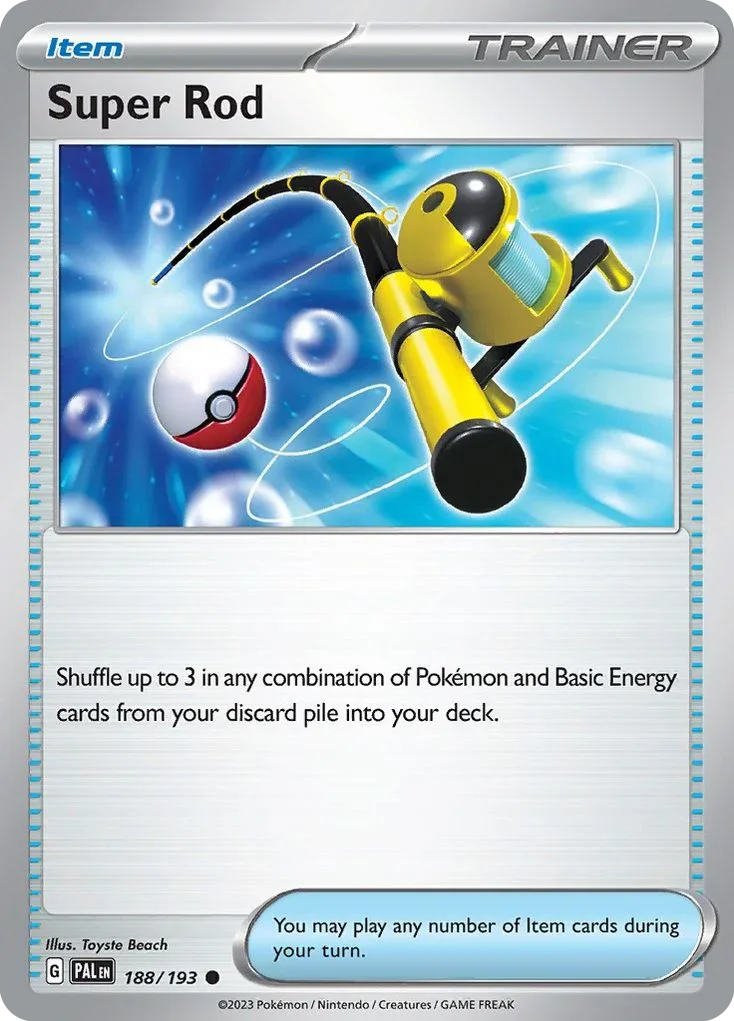 188/193 from Paldea Evolved Common Pokemon Card