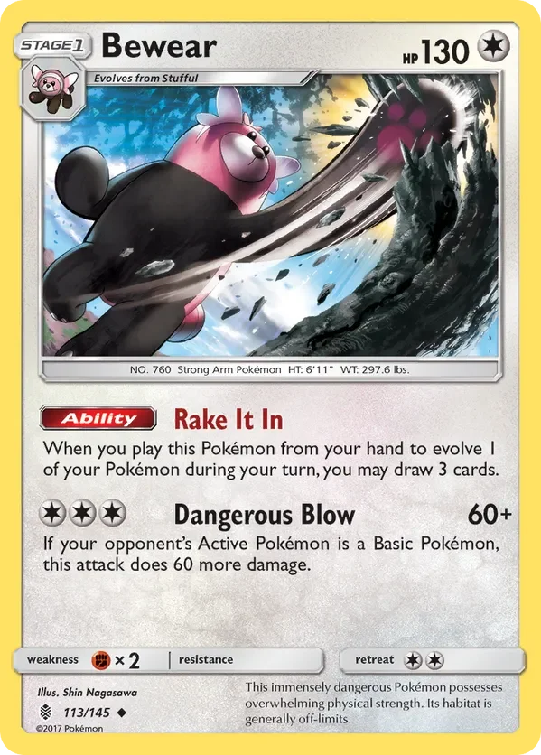 113/145 from Guardians Rising Uncommon Pokemon Card