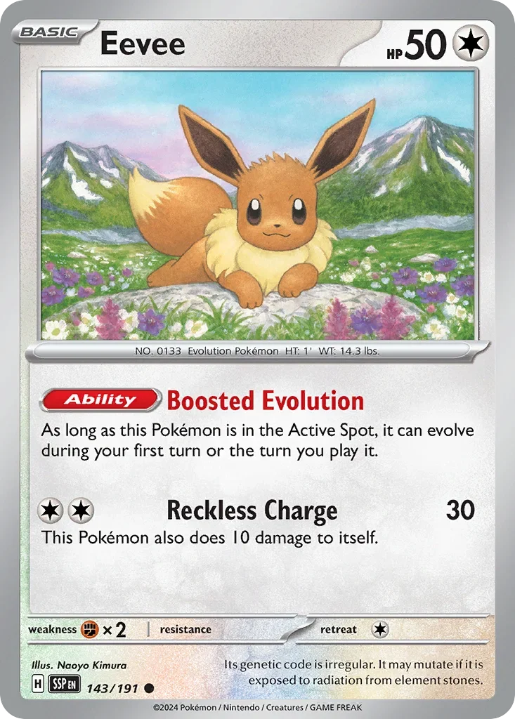 143/191 from Surging Sparks Card List Common Pokemon Card