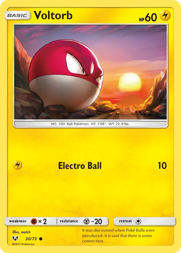 30/73 from Shining Legends Common Pokemon Card