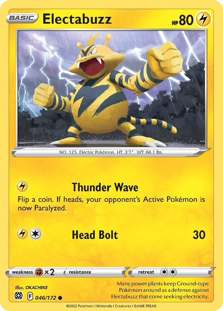 046/172 from Brilliant Stars Common Pokemon Card