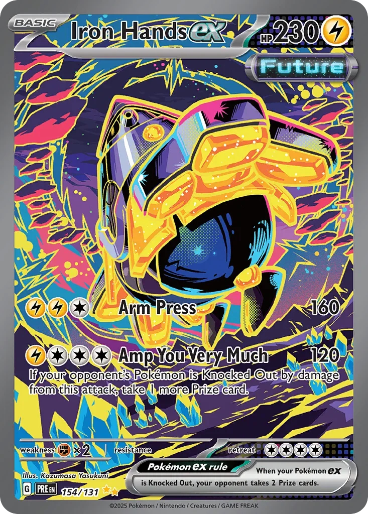 154/131 from Prismatic Evolutions Card List Special Illustration Rare Pokemon Card