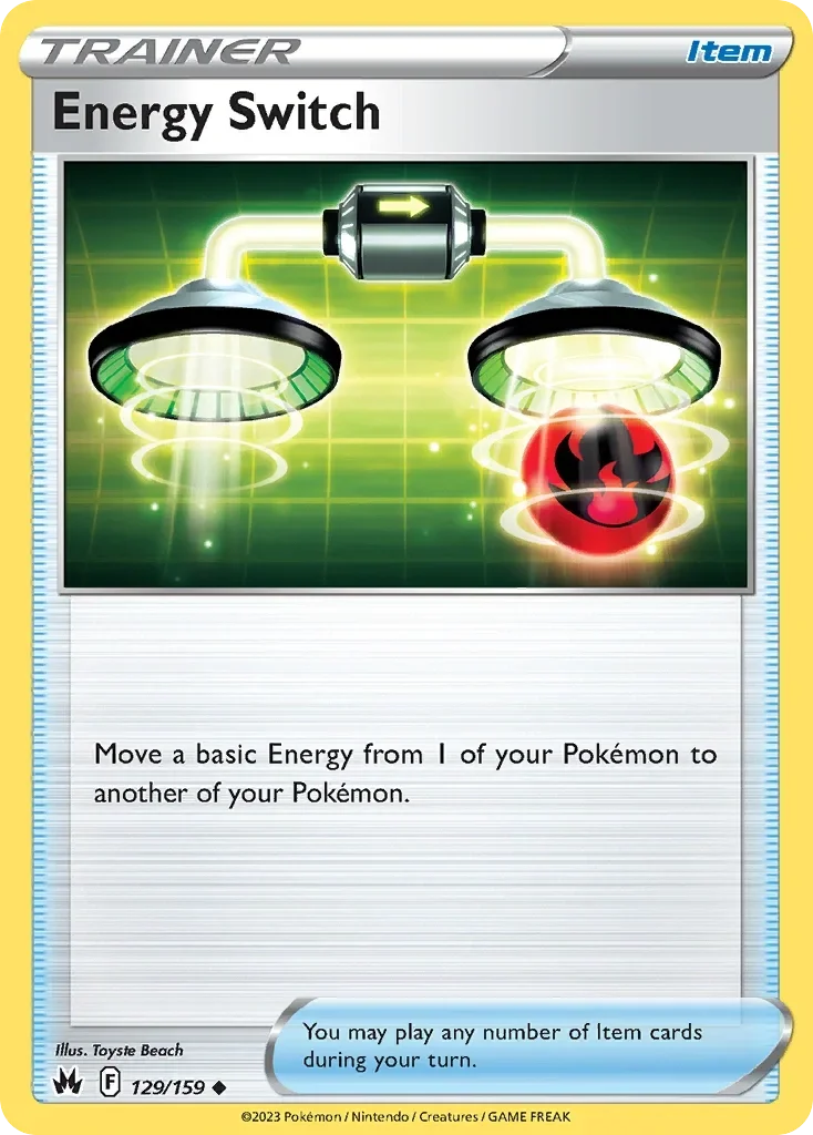 129/159 from Crown Zenith Uncommon Pokemon Card