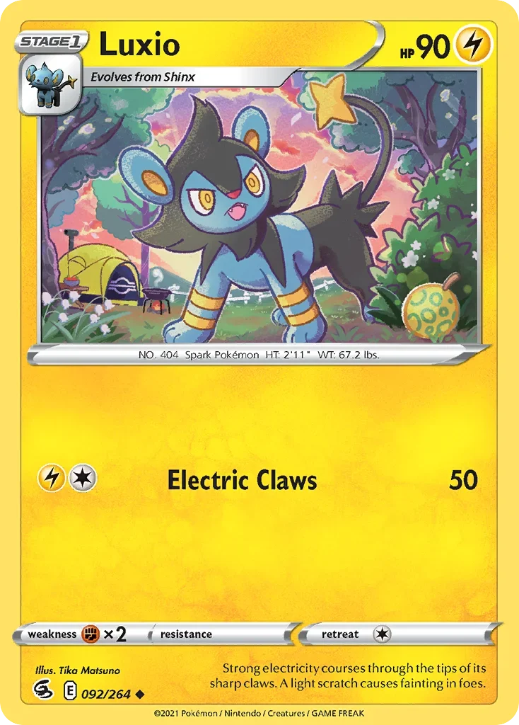 092/264 from Fusion Strike Uncommon Pokemon Card