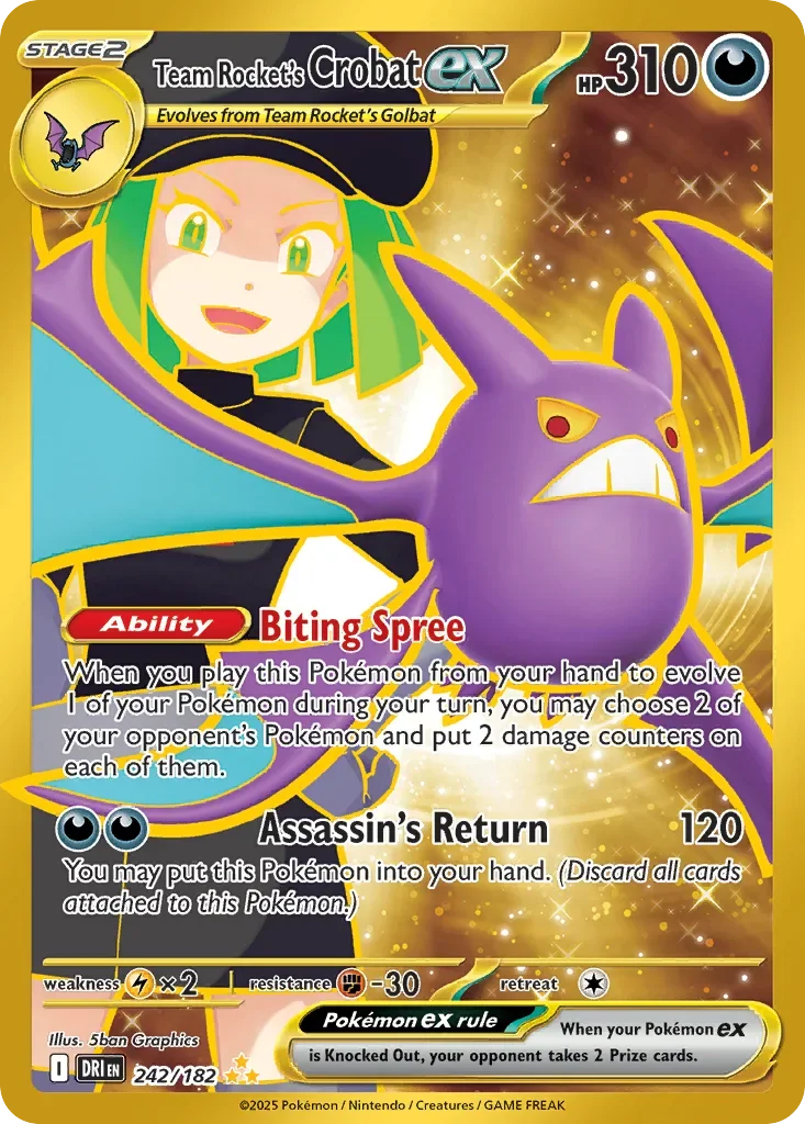 242/182 from Destined Rivals Hyper Rare Pokemon Card