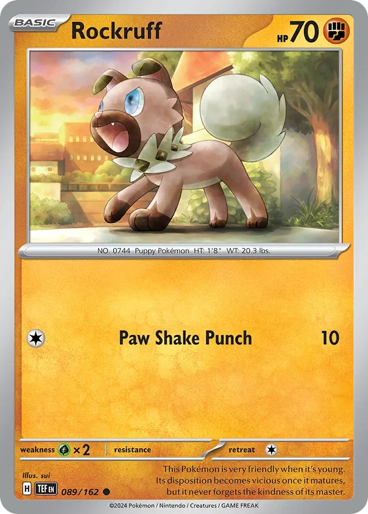 089/162 from Temporal Forces Common Pokemon Card