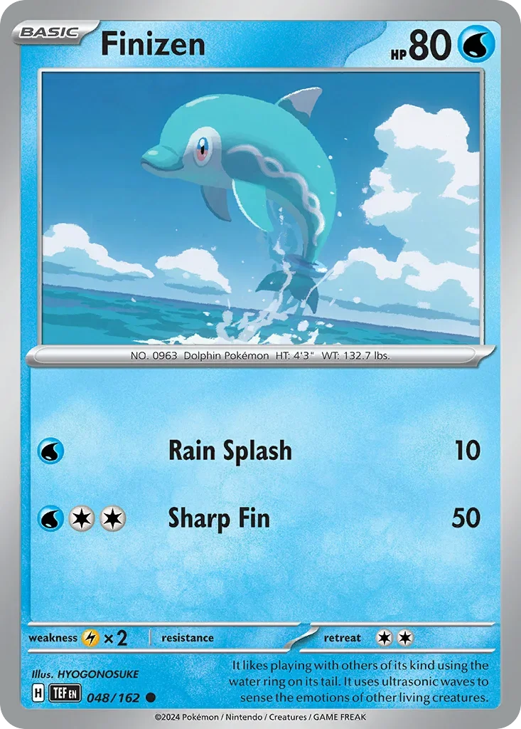 048/162 from Temporal Forces Card List Common Pokemon Card