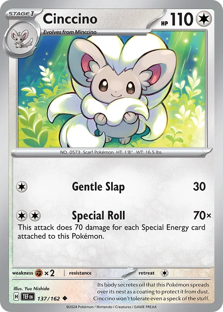 137/162 from Temporal Forces Uncommon Pokemon Card