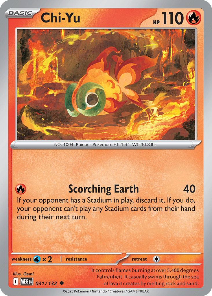 031/132 from Mega Evolution Uncommon