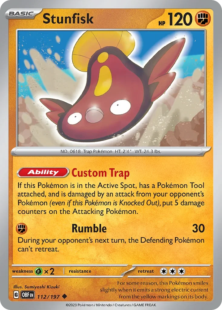 112/197 from Obsidian Flames Uncommon Pokemon Card