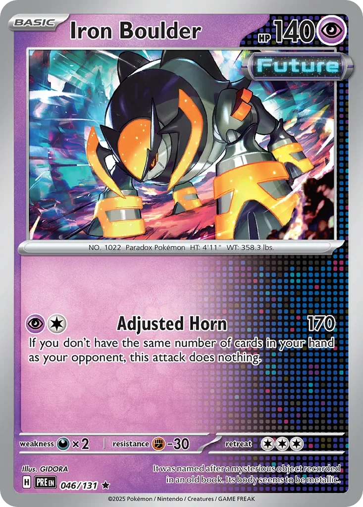 046/131 from Prismatic Evolutions Card List Rare Pokemon Card