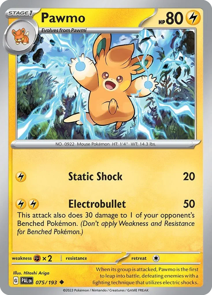 075/193 from Paldea Evolved Uncommon Pokemon Card