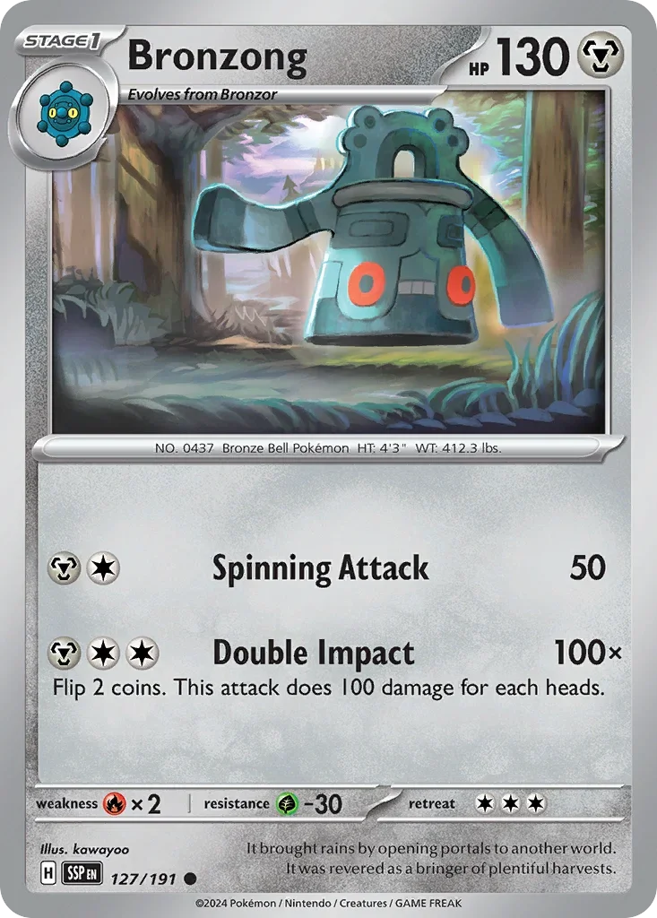127/191 from Surging Sparks Card List Common Pokemon Card