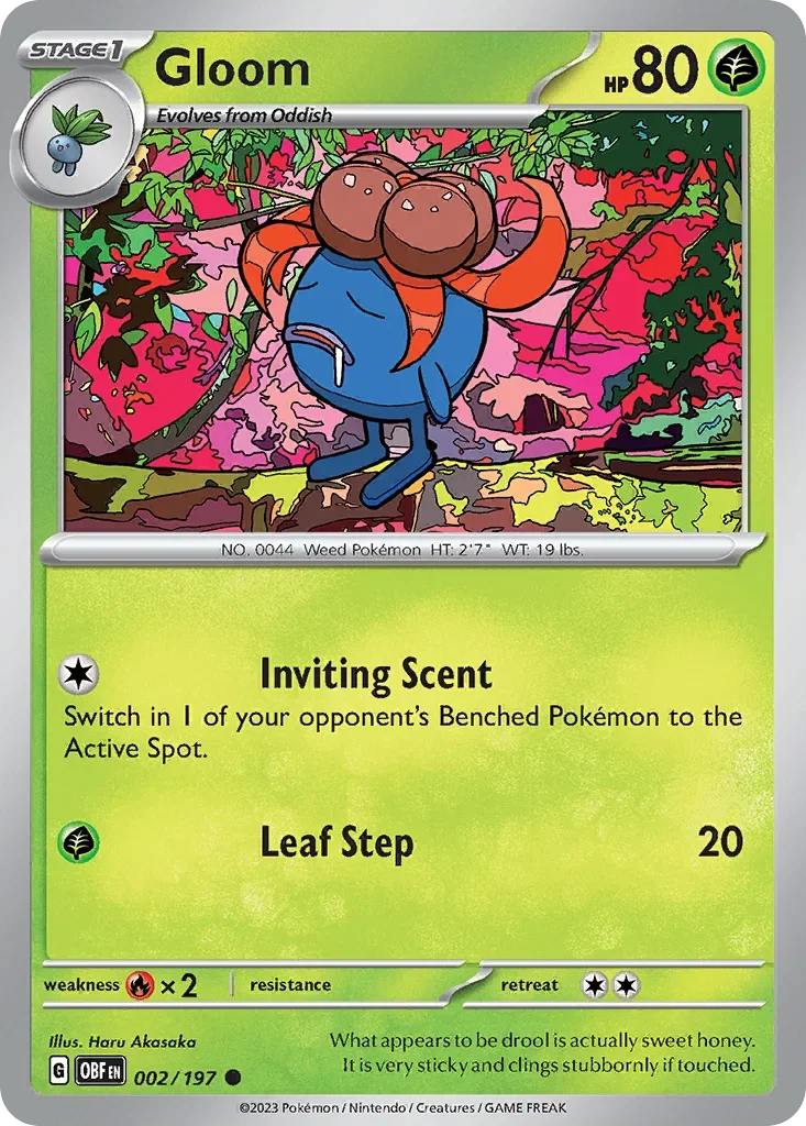 002/197 from Obsidian Flames Common Pokemon Card