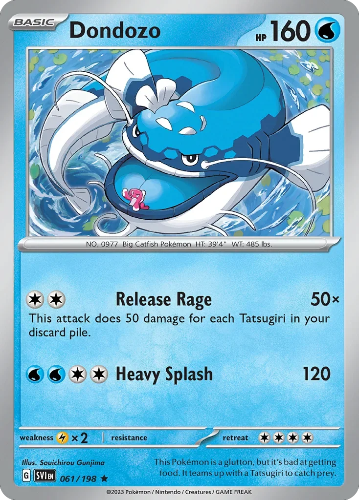061/198 from Scarlet & Violet Rare Pokemon Card