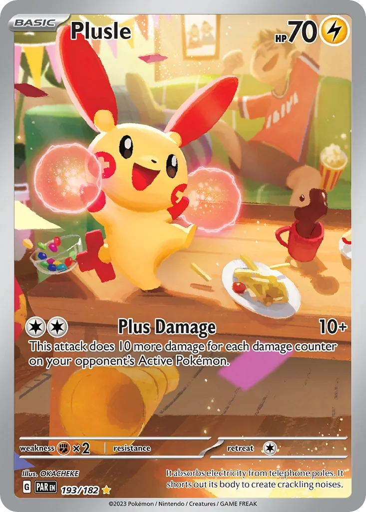 193/182 from Paradox Rift Illustration Rare Pokemon Card