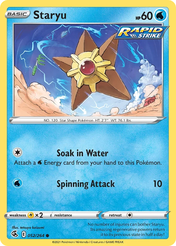 052/264 from Fusion Strike Common Pokemon Card