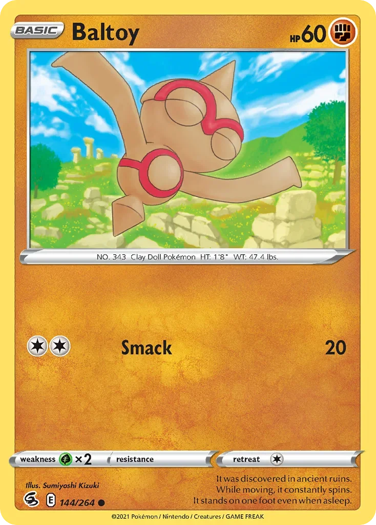 144/264 from Fusion Strike Common Pokemon Card