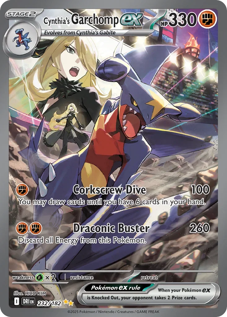 232/182 from Destined Rivals Special Illustration Rare Pokemon Card