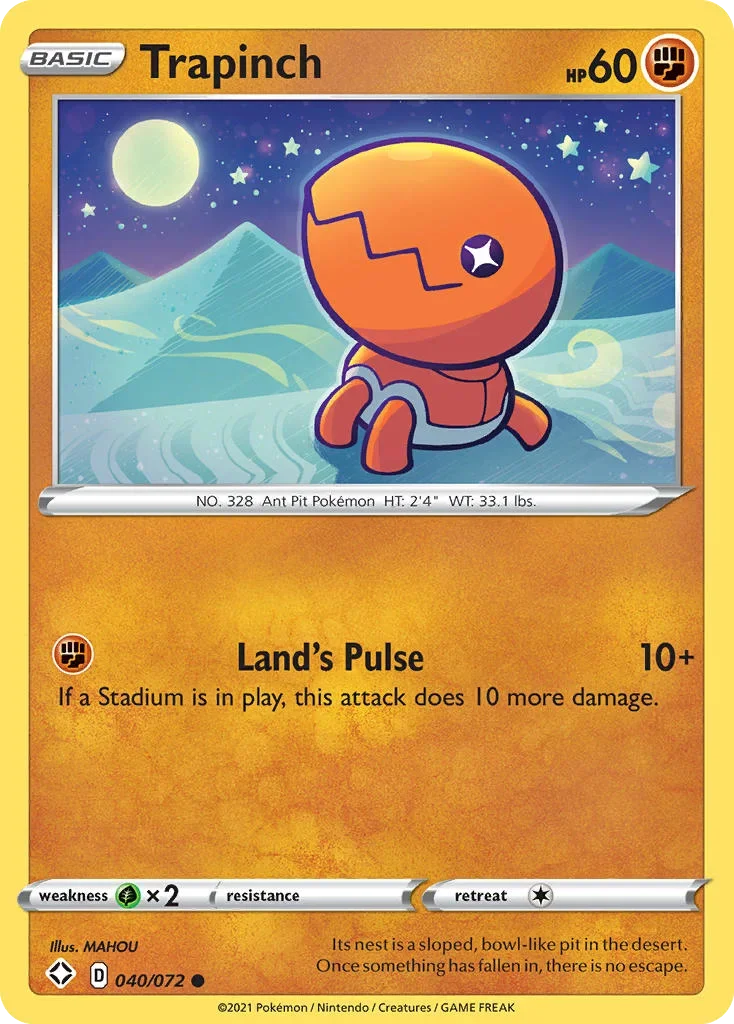 040/072 from Shining Fates Common Pokemon Card