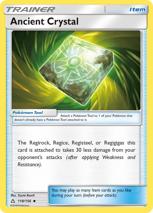 118/156 from Ultra Prism Uncommon Trainer Card