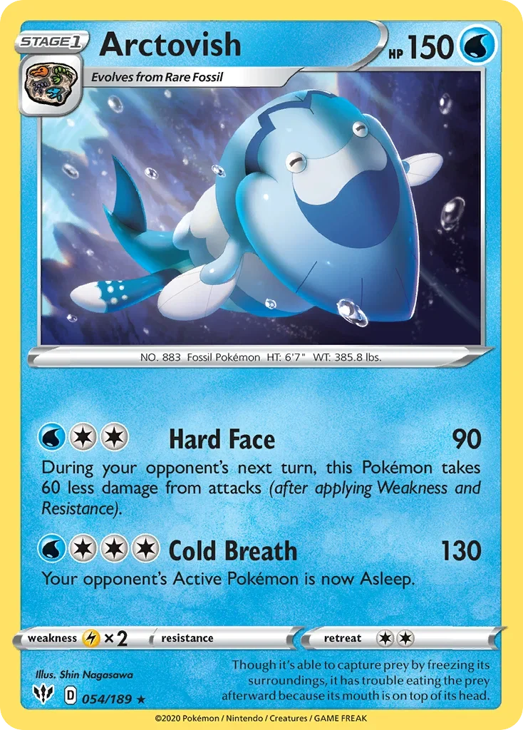 054/189 from Darkness Ablaze Rare Pokemon Card
